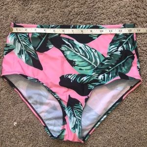 High top bikini bottoms